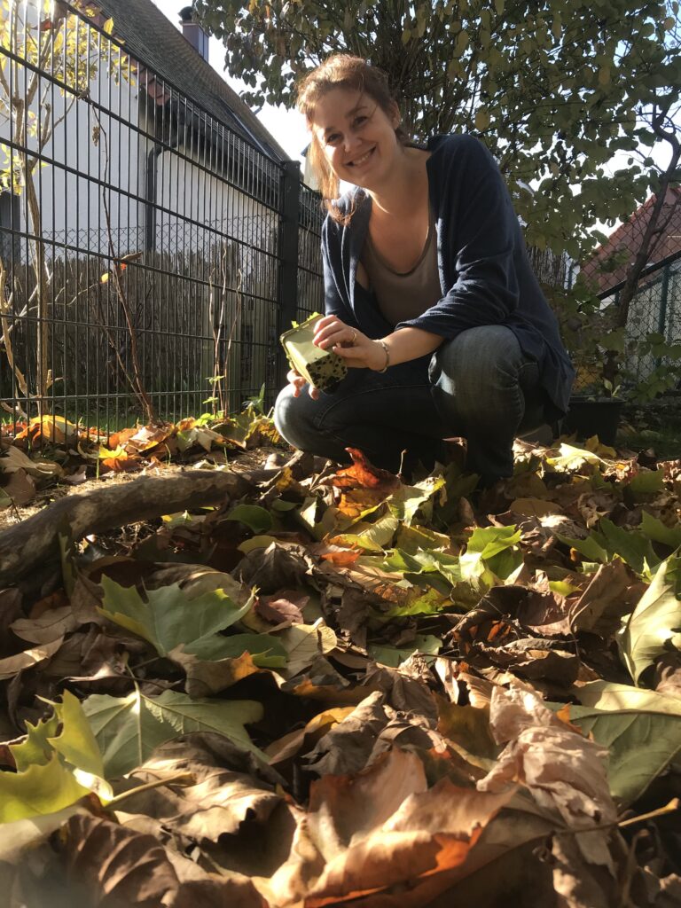 Lena Landefeld gibt Kurse über Permakultur und Naturgärten